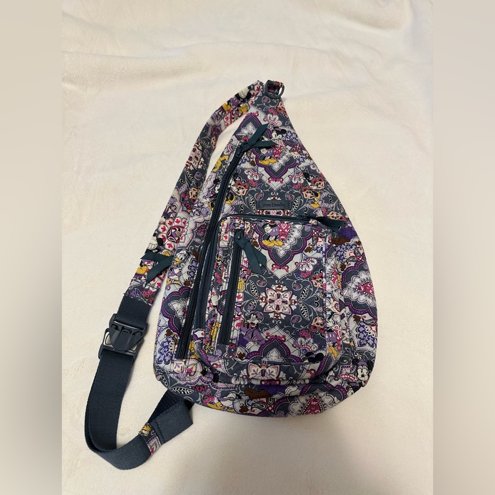 Vera Bradley Disney Sling Bag Treats Cotton Material